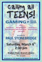 Gaming Day for Teens @ the Braden River Branch Library